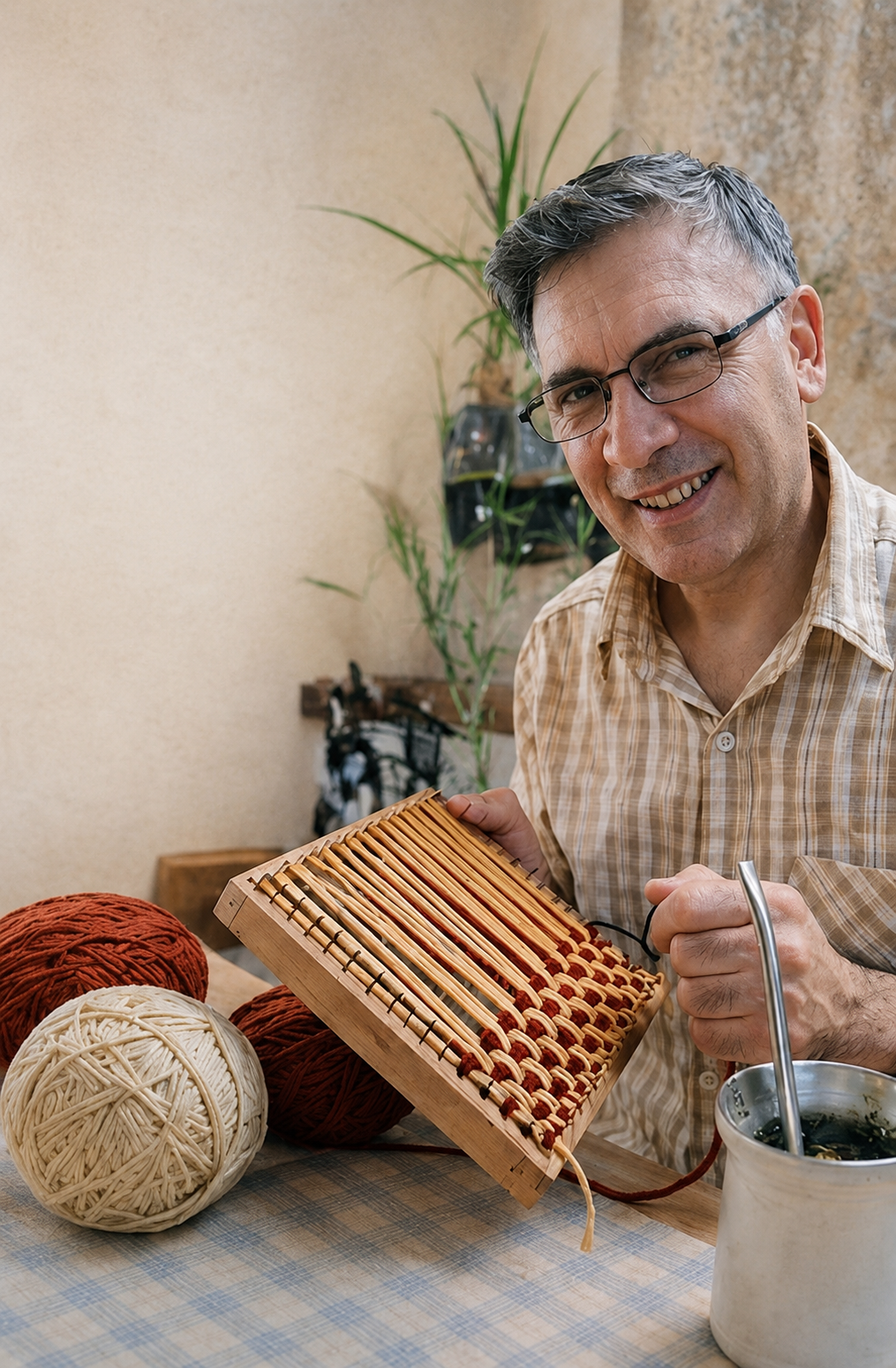 Gerardo, creador de Con las Manos en la Lana